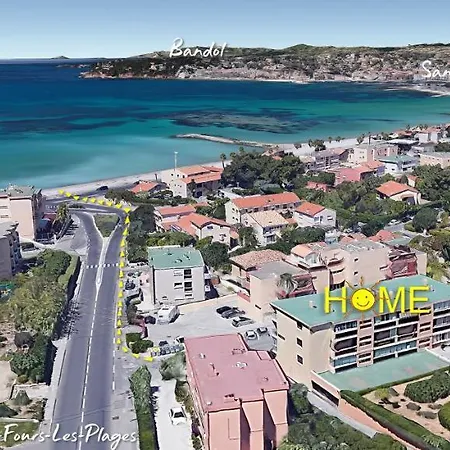 Apartament Vue Mer, Wifi Et Clim Six-Fours-les-Plages